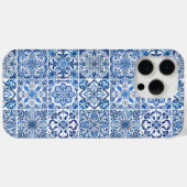 Coques Case-Mate iPhone Carrelage méditerranéen, Portugais, Azulejo, Majol (Verso (horizontal))