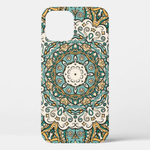 Case-Mate iPhone Case Carrelage Mehndi coloré Tracery sans couture