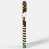 Coques Case-Mate iPhone Carrelage mou et Zig Zag personnalisé (Verso / Droite)