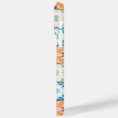 Coques Case-Mate iPhone Carrelage orange et bleu (Verso / Gauche)
