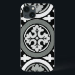 iPhone 13 Coque Carrelage Renaissance Décor<br><div class="desc">Shakespeare aurait aimé placer ce motif de carreaux de rosette de la renaissance décorative dans sa maison. Pour en acheter un ou en acheter deux, c'est la question ! Pour tous les amateurs de design feuille et à feuilles !</div>