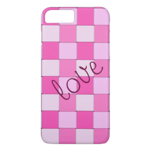 Etui iPhone Case-Mate Carrelage romantique rose tissé avec amour