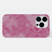 Coques Case-Mate iPhone Carrelage simple Surface en céramique rose (Verso (horizontal))