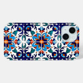 Coques Case-Mate iPhone Carrelage Talavera Mexicaine No 9 (Verso (horizontal))