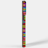 Coques Case-Mate iPhone Carrés Crâne de Sucre (Verso / Droite)