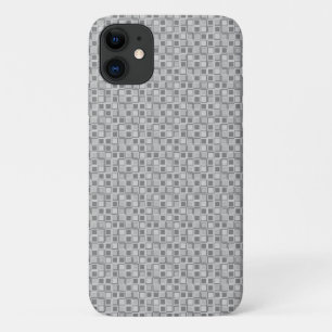Case-Mate iPhone Case Carrés de style gris des années 70