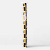 Coques Case-Mate iPhone Carrés géométriques : Impression transparente (Verso / Droite)