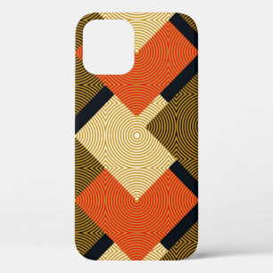 Case-Mate iPhone Case Carrés géométriques rétro : Motif Vintage.