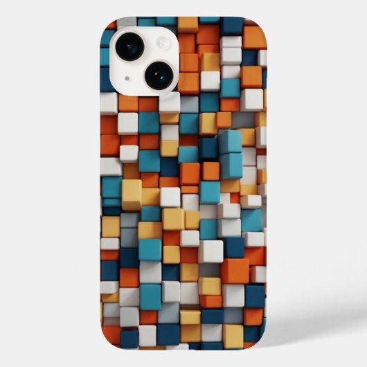 Coques Case-Mate iPhone Carrés gras (Verso)