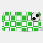 Coques Case-Mate iPhone Carrés Green Bold Mod (Verso (horizontal))