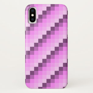 Etui iPhone Case-Mate Carrés roses et violets