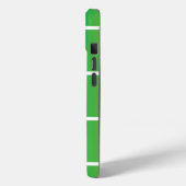 Coques Case-Mate iPhone Carrés verts égaux (Verso / Gauche)