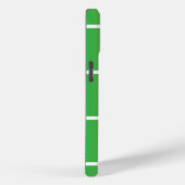 Coques Case-Mate iPhone Carrés verts égaux (Verso / Droite)
