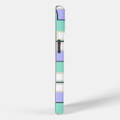 Coques Case-Mate iPhone Carrés violet clair  (Verso / Droite)