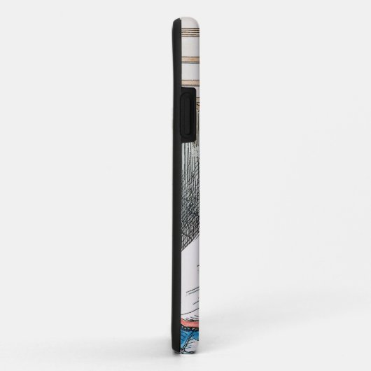 Coques Case-Mate iPhone Carroll : Alice, 1865 (Dos/Droite)