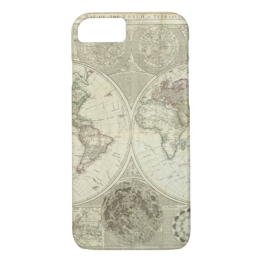 Coques Case-Mate iPhone Carte altérée 25 du monde (Dos)