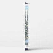 Coques Case-Mate iPhone Carte ancienne aérienne d'Austin, Texas de 1873 (Verso / Gauche)