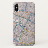 Coques Case-Mate iPhone Carte antique de Paris (Dos)