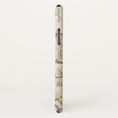 Coques Case-Mate iPhone Carte antique des Great Lakes (Dos/Droite)