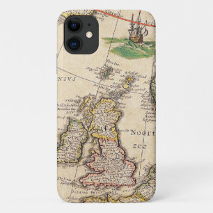 Case-Mate iPhone Case Carte antique du Royaume-Uni