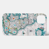 Coques Case-Mate iPhone Carte antique très ancienne de Britannia (Verso (horizontal))