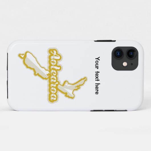 COQUES Case-Mate iPhone CARTE AOTEAROA NZ (Dos (Horizontal))