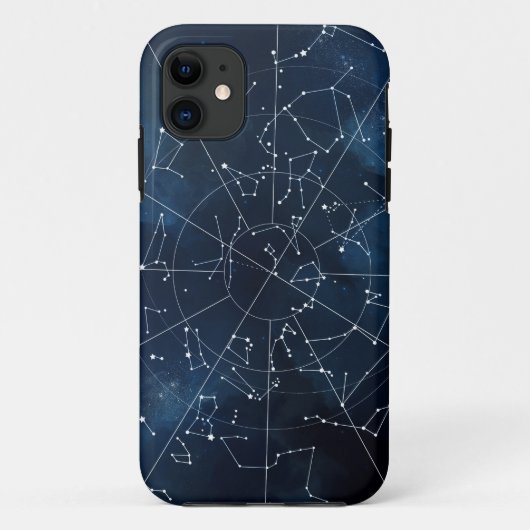 Coques Case-Mate iPhone Carte céleste (Dos)