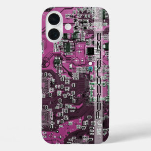 Coques iPhone 16 Plus Carte circuit imprimé circuit imprimé circuit viol