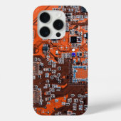 Coques Case-Mate iPhone Carte circuit imprimé circuit orange PCB (Verso)
