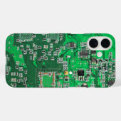 Coques Case-Mate iPhone Carte circuit imprimé circuit vert PCB (Verso (horizontal))