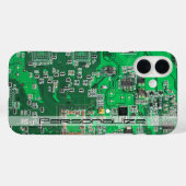 Coques Case-Mate iPhone Carte circuit imprimé circuit vert PCB (Verso (horizontal))