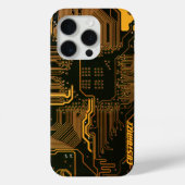Coques Case-Mate iPhone Carte circuit orange PCB personnalisée geek Out (Verso)