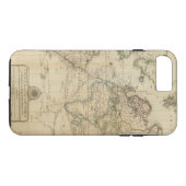 Coques Case-Mate iPhone Carte couleur de main du monde (Dos (Horizontal))