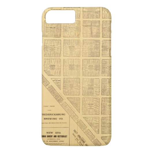Coques Case-Mate iPhone Carte d'affaires de San Francisco (Dos)