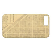 Coques Case-Mate iPhone Carte d'affaires de San Francisco (Dos (Horizontal))