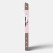 Coques Case-Mate iPhone Carte d'anniversaire avec cupcake (Verso / Gauche)