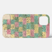 Coques Case-Mate iPhone Carte d'Assemblée de l'Asie (Verso (horizontal))