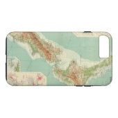 Coques Case-Mate iPhone Carte d'atlas de la Nouvelle Zélande (Dos (Horizontal))