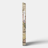 Coques Case-Mate iPhone Carte d'atlas de l'Asie (Verso / Gauche)