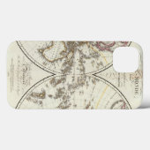 Coques Case-Mate iPhone Carte d'atlas de Paris (Verso (horizontal))
