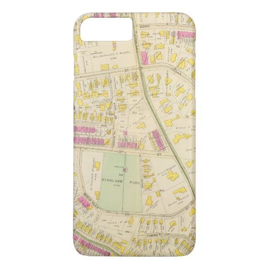Coques Case-Mate iPhone Carte de Boston 7 (Dos)