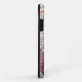 Coques Case-Mate iPhone Carte de cru d'ALBUQUERQUE (Dos/Droite)