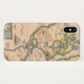 Coques Case-Mate iPhone Carte de grandes aventures (Dos (Horizontal))