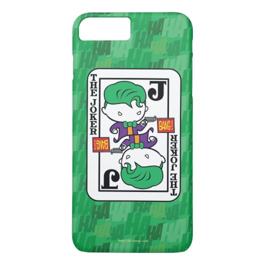 Coques Case-Mate iPhone Carte de jeu Chibi Joker (Dos)