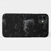Coques Case-Mate iPhone Carte de la constellation d'Aries par Hevelius (Dos (Horizontal))