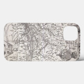 Coques Case-Mate iPhone Carte de la Virginie, 1612 (Verso (horizontal))
