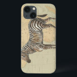 iPhone 13 Case Carte de l'Afrique et un zèbre<br><div class="desc">Cette oeuvre d'art plaira à tout voyageur et amoureux des animaux du monde entier. L'arrière - plan représente la carte de l'Afrique et il y a une photo d'un zèbre au-dessus. Dans cette image,  les bordures en font une pièce d'art décorative parfaite.</div>
