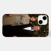 Coques Case-Mate iPhone Carte de Noël du président américain George Bush (Verso (horizontal))