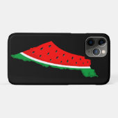 Coques Case-Mate iPhone Carte de Palestine Watermelon Symbole de la libert (Dos (Horizontal))