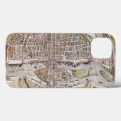 COQUES Case-Mate iPhone CARTE DE PARIS, 1581 (Verso (horizontal))